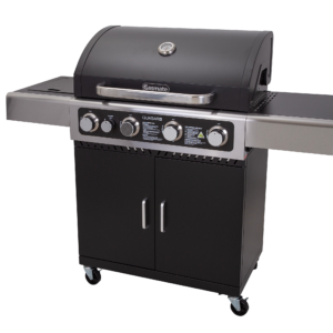 GM172 202 Gasmate Quasar 4 Hero LRG 4 burner gas bbq with side burner