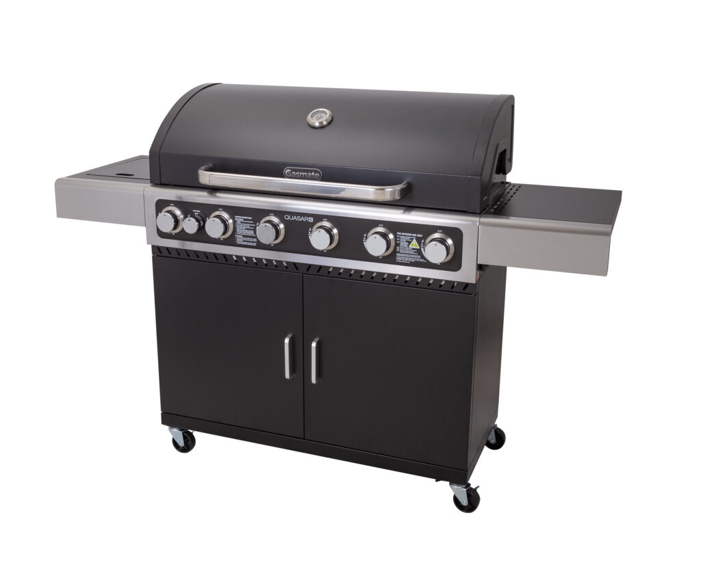 GM174 170 Gasmate Quasar 6 Hero LRG stylish 6 burner gas bbq