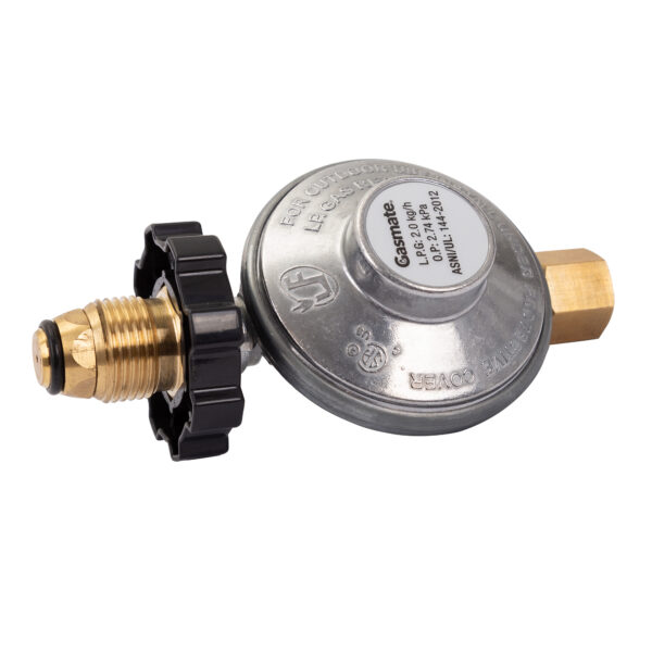 GM450 004 Gasmate 2.75kpa pressure pol regulator angle LRG