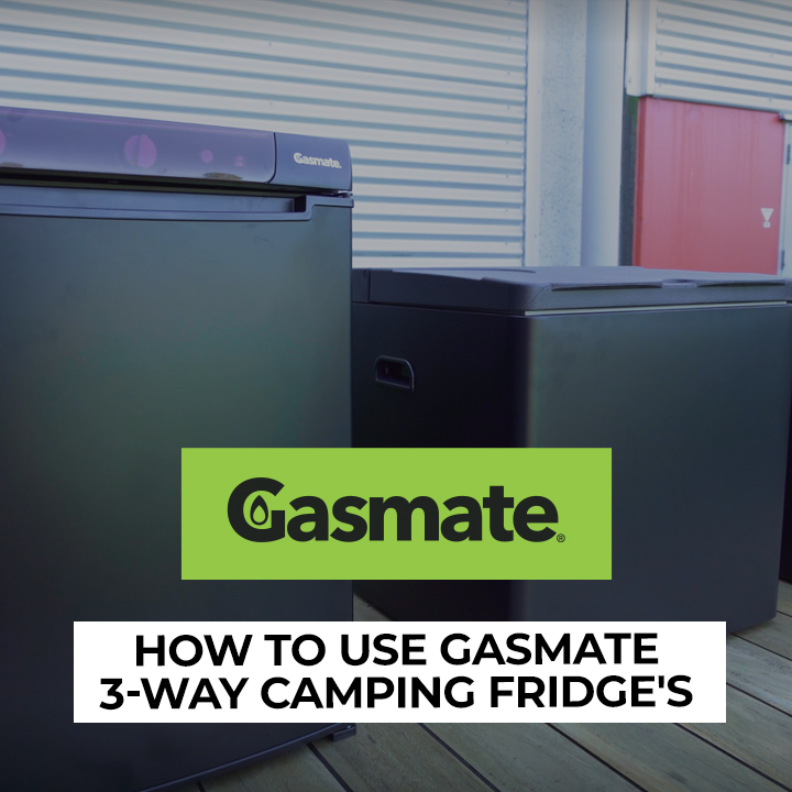 How to use Gasmate 3 way Camping Fridge's sqaure