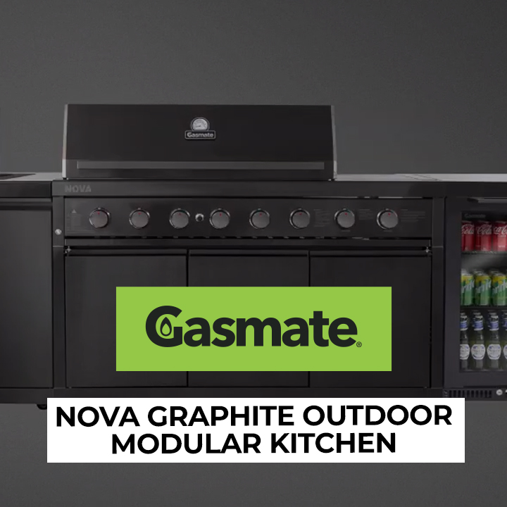 NOVA Graphite Outdoor Modular Kitchen sqaure