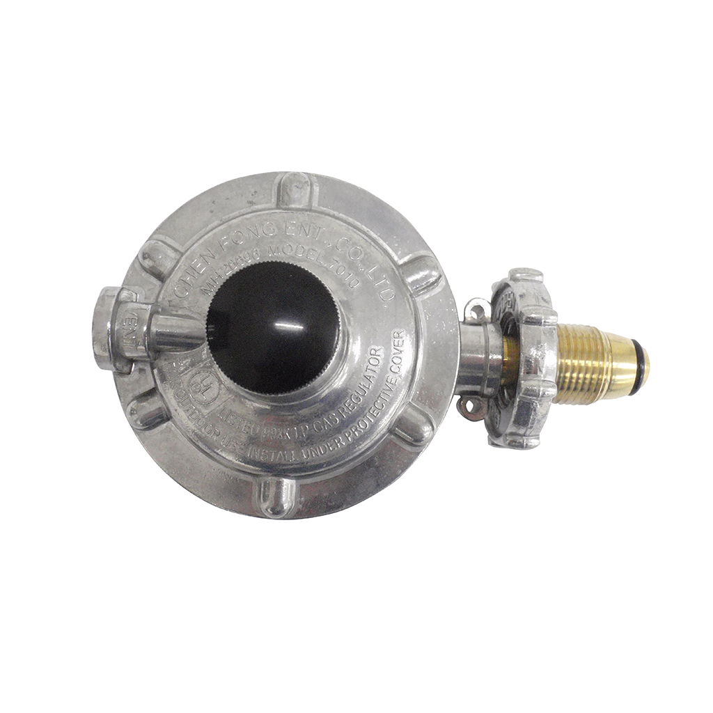 3kg 90° LPG POL Regulator For Large Gas BBQs & Appliances Gasmate NZ