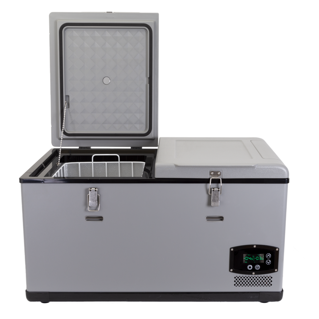 GASMATE DUAL ZONE FRIDGE FREEZER 75L Gasmate