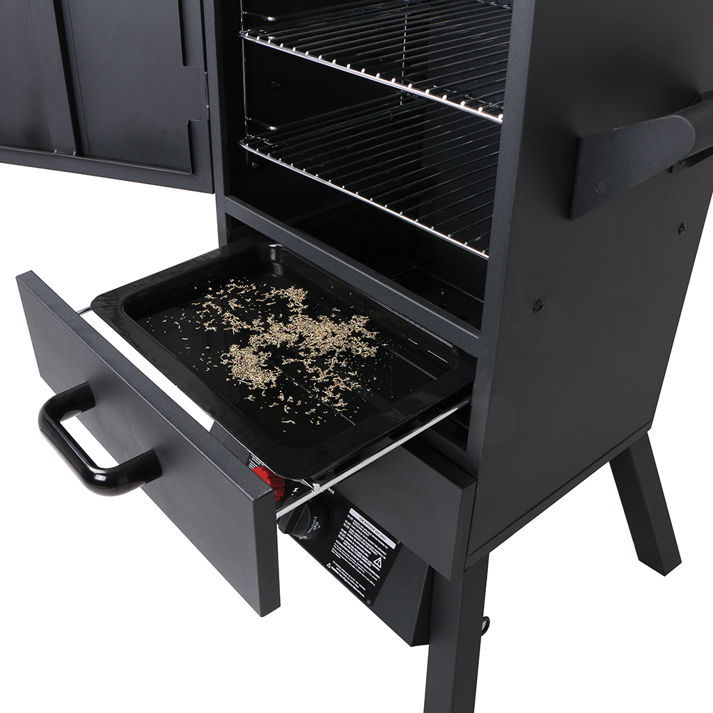 Upright Gas Smoker with Glass Window Gasmate Food Smokers NZ