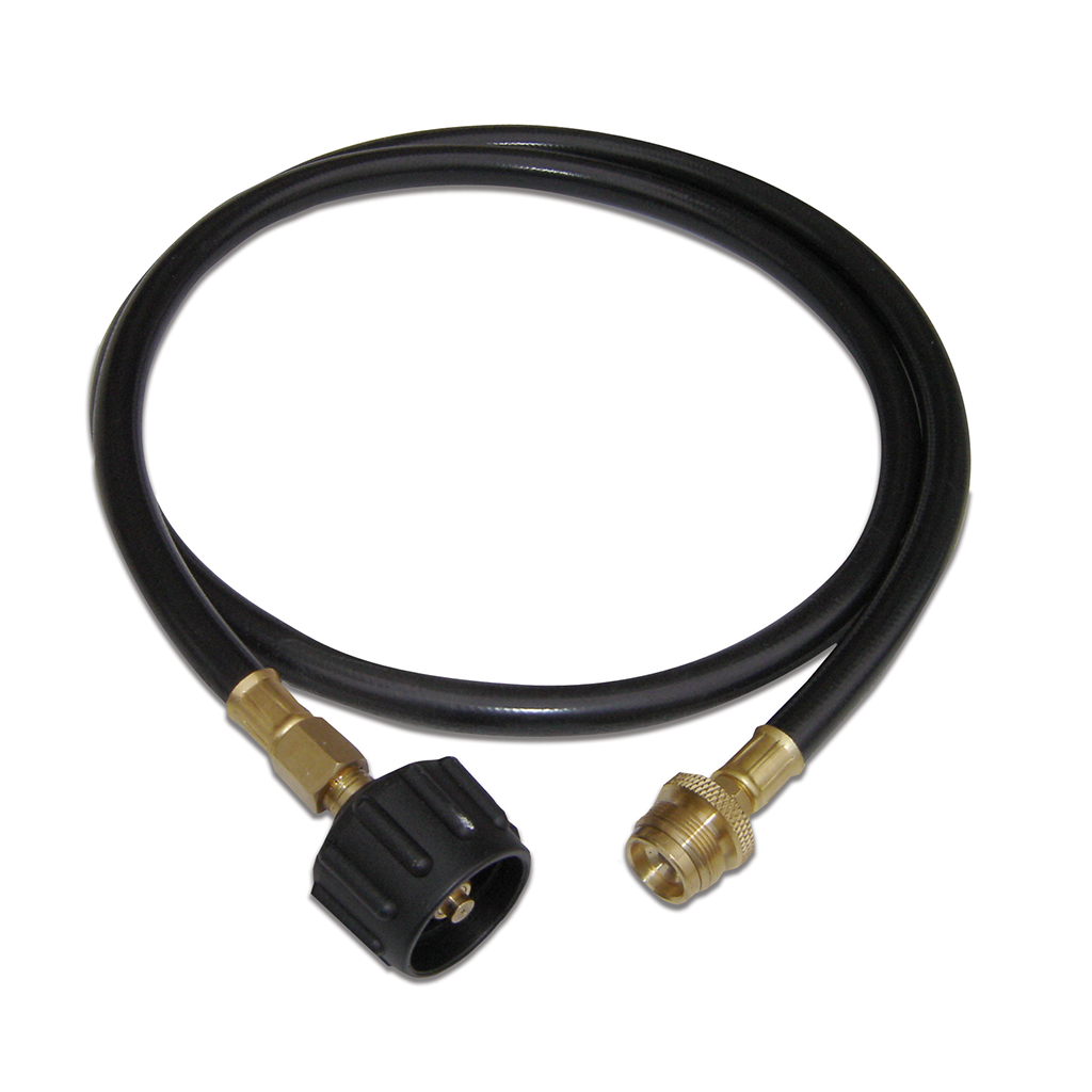 GASMATE LPG HOSE CONNECT BBQ (QCC) VALVE TO PROPANE (1" UNEF