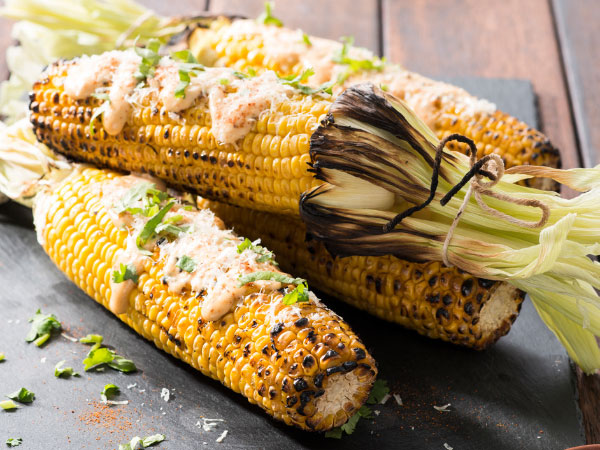 grilled corn cobs Feature