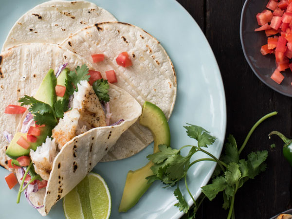 grilled fish tacos feature