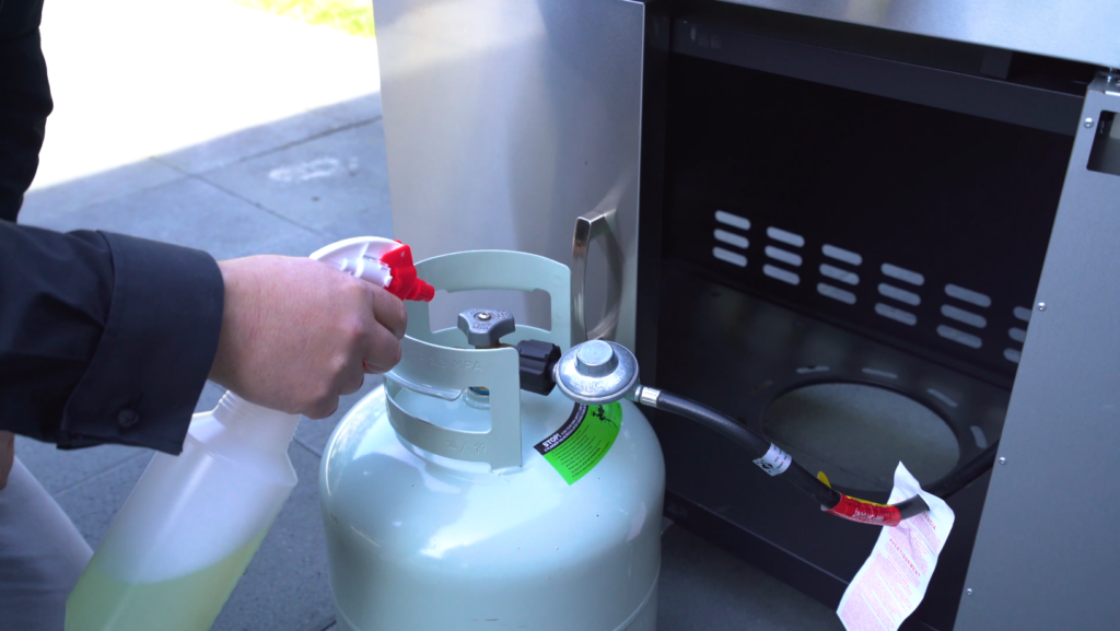 how to store bbq winter gasmate leak testing