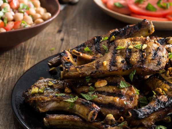 moroccan lamb cutlets