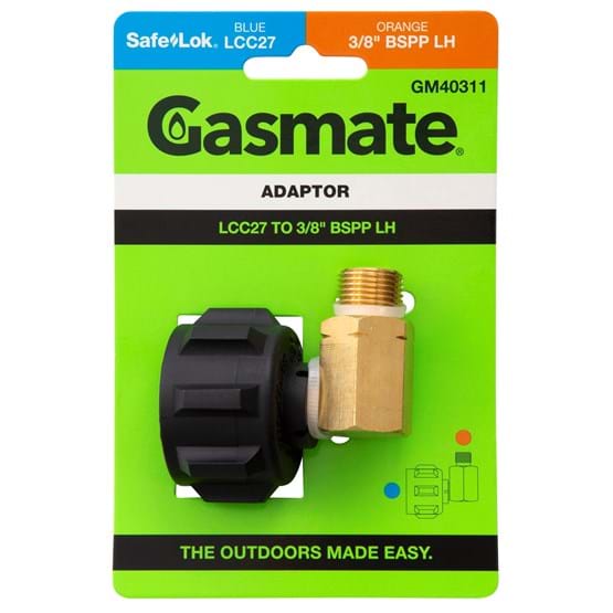 gasmate connector lcc27 f to 3 8 19 bspp lh m pck GM40311