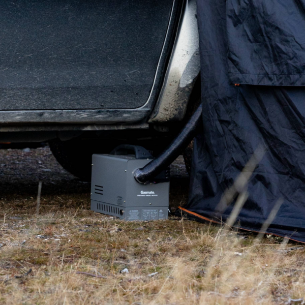gasmate diesel heater on ground