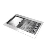 Soho Drop In 4 Burner Bbq With Flat Lid