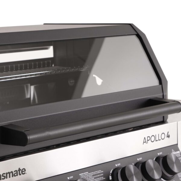 gasmate apollo 4 bbq glass